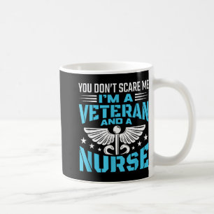Sie kümmern mich nicht als Veteran und Krankenschw Kaffeetasse