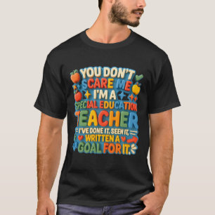 Sie kümmern sich nicht um das Ziel der besonderen T-Shirt