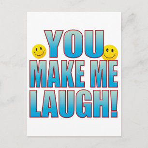 Sie lachen Life B Postkarte