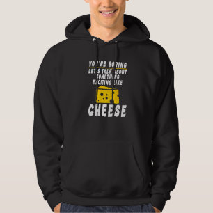 Sie langweilen Ließe über etwas Aufregendes. Hoodie