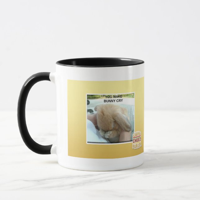 Sie lassen Häschen schreien Tasse (Links)