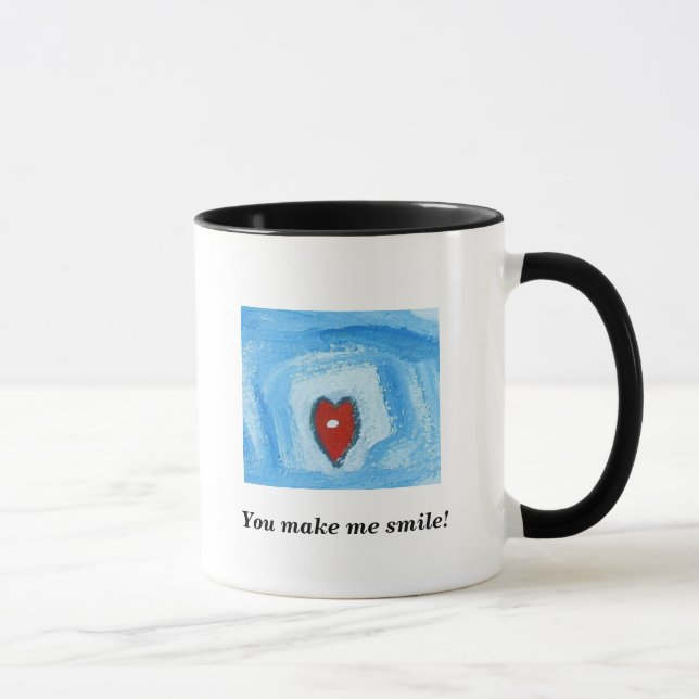 SIE LASSEN MICH LÄCHELN TASSE (Rechts)