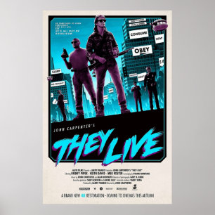 Sie leben poster