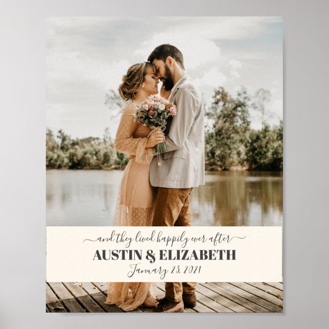 Sie lebten glücklich, je nachdem, wie die Hochzeit Poster (Vorne)