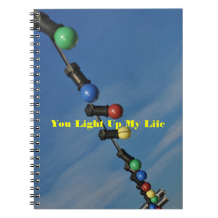 Sie leuchten meinem Leben Notizblock