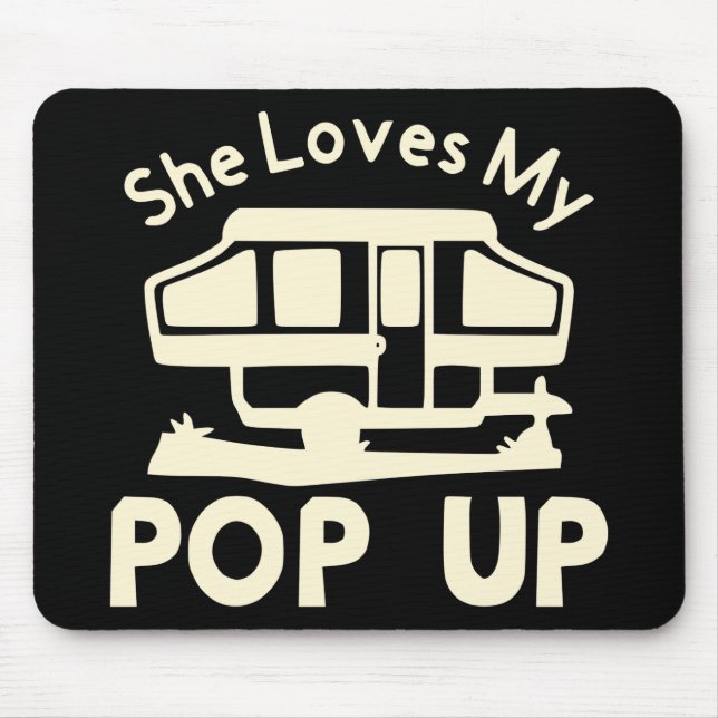 Sie Liebe Mein Pop-Up #USAPatriotGraphics © Mousepad (Vorne)