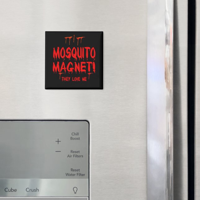 Sie Liebe mich, Moskitos zu bluten Magnet (In Situ (Kühlschrank))