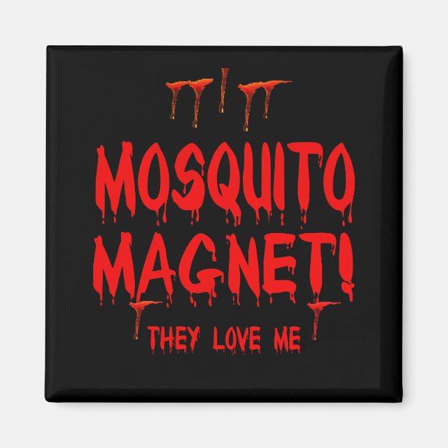 Sie Liebe mich, Moskitos zu bluten Magnet (Vorne)