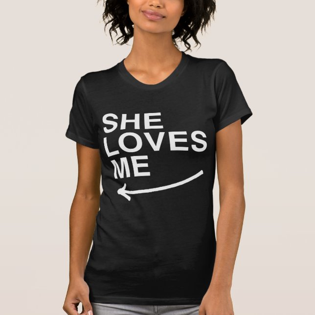 Sie Lieben ich (verlassen) - .png T-Shirt (Vorderseite)