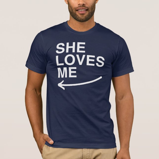 Sie Lieben ich (verlassen) - .png T-Shirt (Vorderseite)