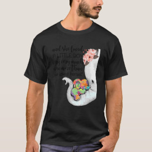 Sie liebte einen kleinen Jungen sehr viel Autismus T-Shirt
