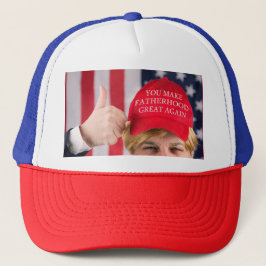 Sie machen die Vaterschaft wieder groß für Trump Truckerkappe