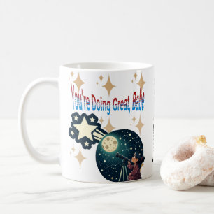Sie machen eine großartige Tasse, die die Tasse de