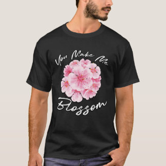 Sie machen mich Blossom Blumendesigner Florist Puf T-Shirt