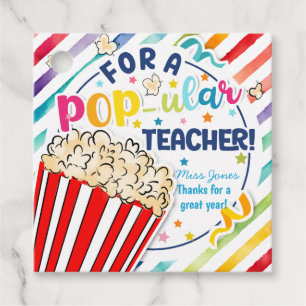 Sie machen mich Pop Dank Popcorn Freiwilligen Geschenkanhänger