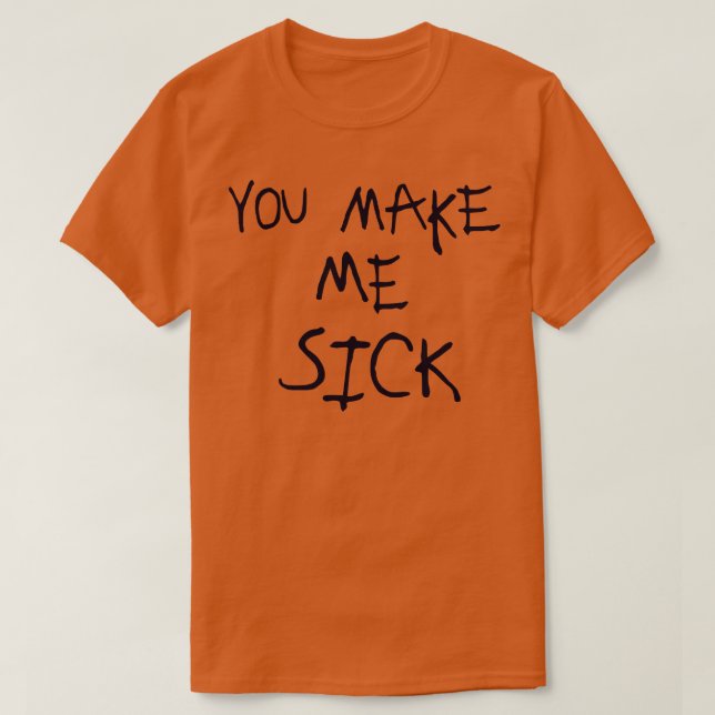 Sie machen mich zu einem schlauen Design T-Shirt (Design vorne)