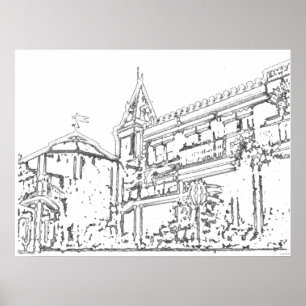 Sie malen u-Farbe Giardelli San Fran Bleistift Poster