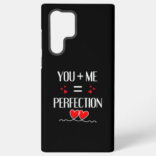 Sie + Me = Perfektion - Niedliches Couple Design Samsung Galaxy Hülle