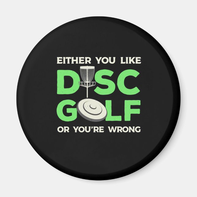 Sie mögen Disk Golf Magnet (Vorne)