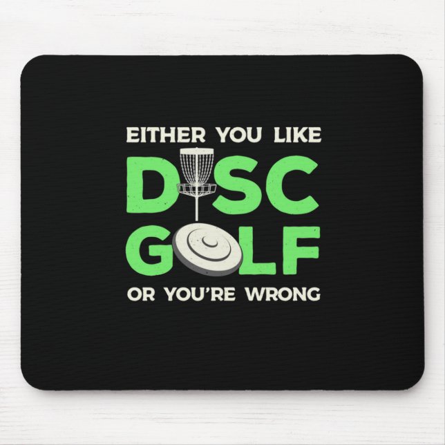Sie mögen Disk Golf Mousepad (Vorne)