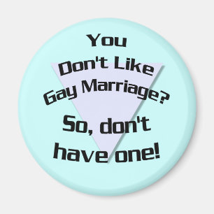 Sie mögen nicht homosexuelle Ehe? (Magnet) Magnet