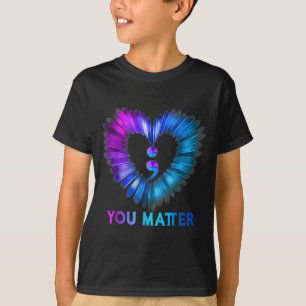 Sie Monat der Suizidpräventionsaufklärung T-Shirt