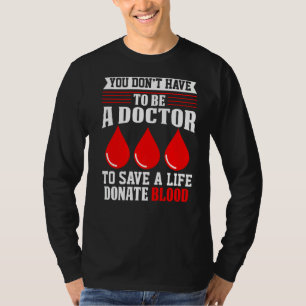 Sie müssen kein Arzt sein, ein rotes Kreuz T-Shirt