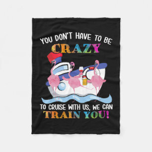 Sie müssen nicht verrückt sein, um uns Flamingo zu Fleecedecke