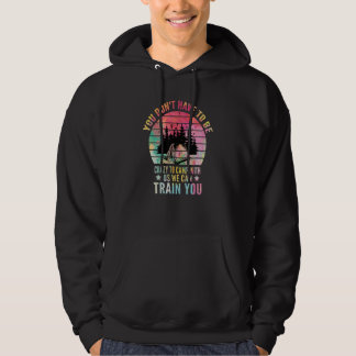 Sie müssen nicht verrückt sein, um zu campen. Wir Hoodie