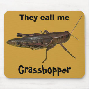 Sie nennen mich Grasshopper Mousepad