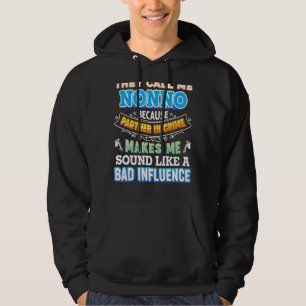 Sie nennen mich Nonno, weil Partner in kriminellen Hoodie
