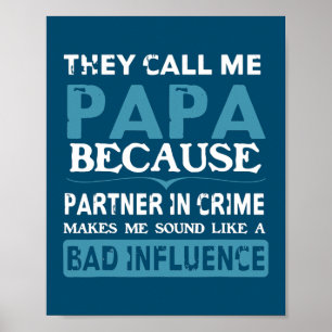 Sie nennen mich Papa, weil Partner bei Verbrechen Poster