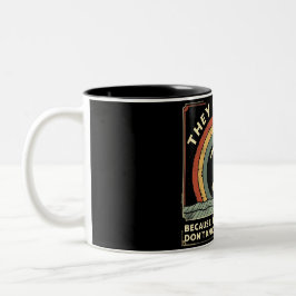 Sie nennen mich Pi Funny Mah Zweifarbige Tasse