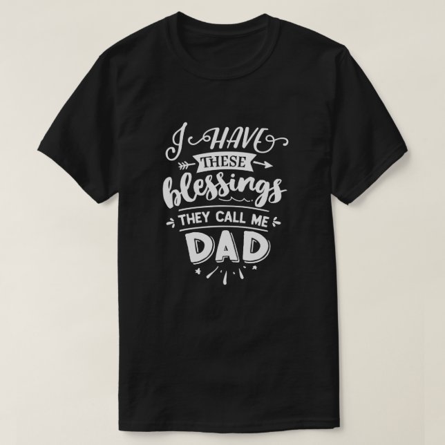 Sie nennen mich Vater T-Shirt (Design vorne)