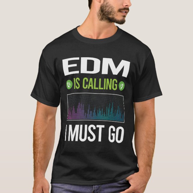 Sie nennt EDM T-Shirt (Vorderseite)