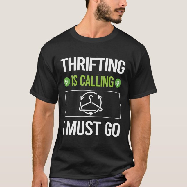 Sie nennt Thrifting Thrift T-Shirt (Vorderseite)