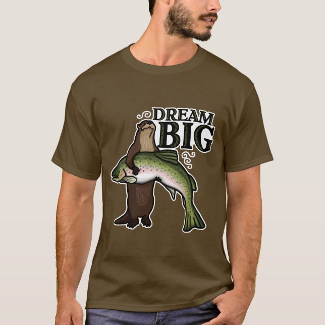 Sie Otter-Traumgroßes T-Shirt (Vorderseite)