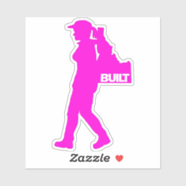 Sie packt Idaho Vinyl Decal Aufkleber