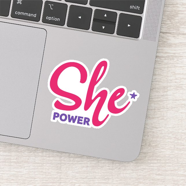 Sie Power Vinyl Sticker (Detail)