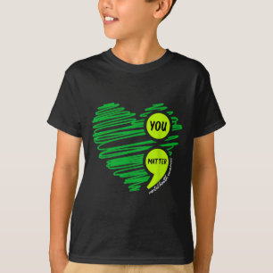 Sie psychische Gesundheit Bewusstsein Grün Selbstm T-Shirt