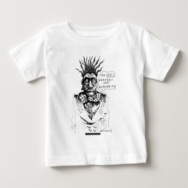 Sie respektieren meine Berechtigung Baby T-shirt (Vorderseite)