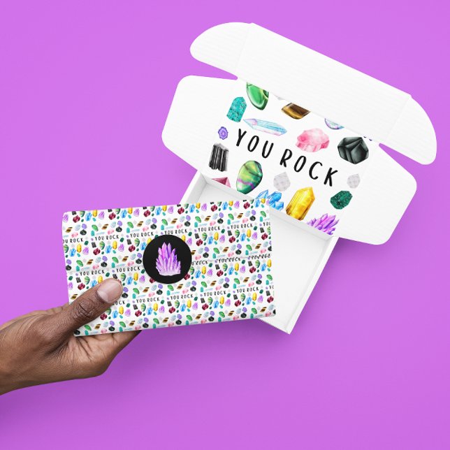 Sie rock Crystal Tissue Seidenpapier (Let someone special know that they rock with this fun crystal tissue paper! Matching collection! )