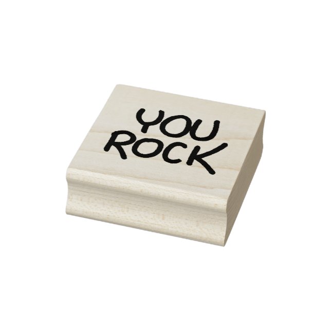 Sie Rock Recognition Positive Lob für Studenten Gummistempel (Stempel)