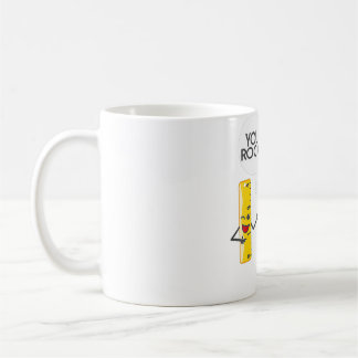 Sie rocken Sie Ihre Regel Niedlich Great Rocker un Kaffeetasse