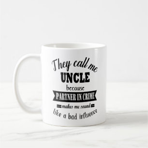 Sie rufen mich Onkel-Tasse an Kaffeetasse