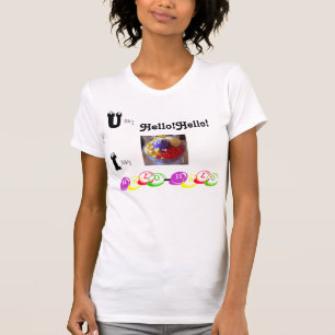 Sie sagen, dass hallo hallo ich Halo-Halo sage T-Shirt