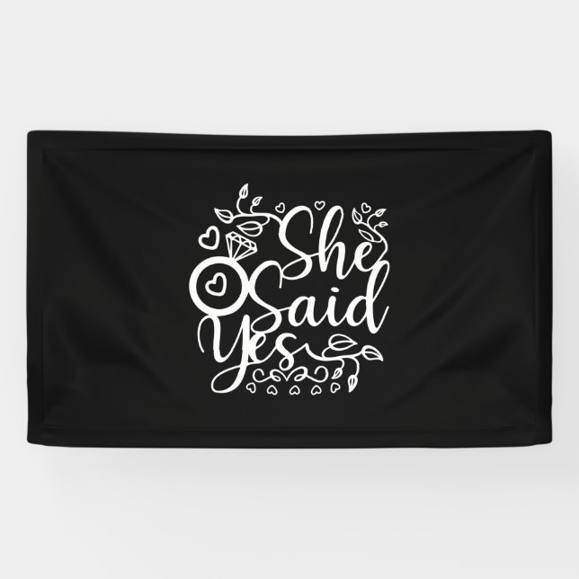  | Sie sagt ja Banner (Horizontal)