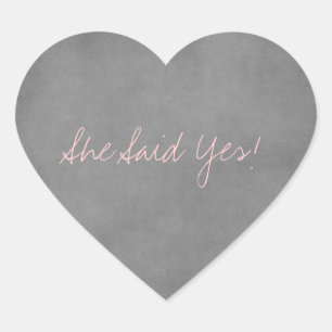 Sie sagte ja Stickers