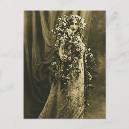 Sie sagte, was Sie sich ansehen Postkarte