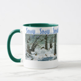 Sie sagten, es würde keine Tasse schnee